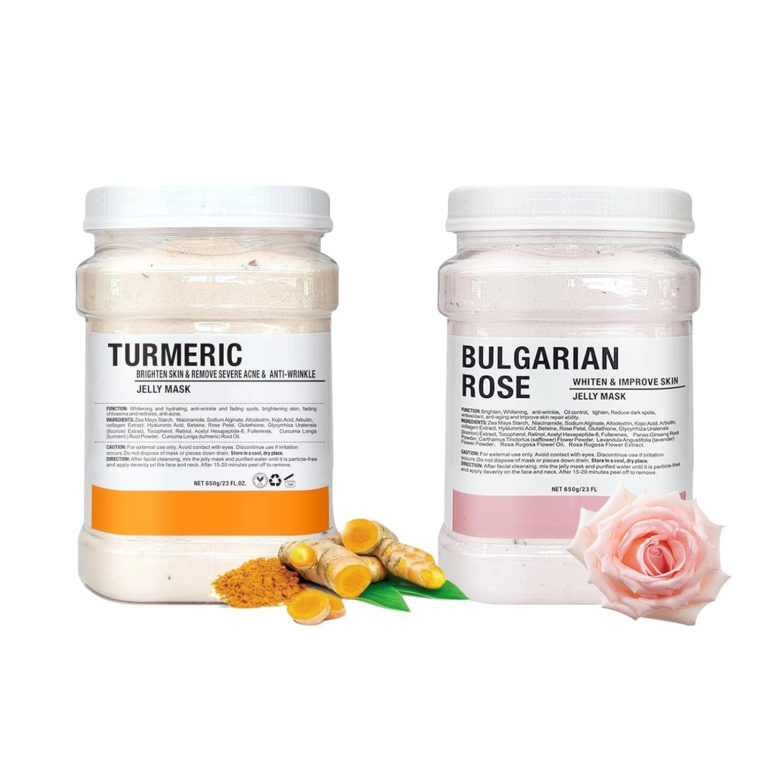 Máscara de gelatina hidratante de limpieza profunda, desintoxicante, curación y relajación, goma de modelado premium para tratamientos faciales,