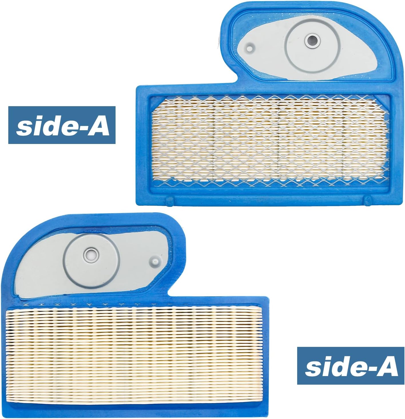 2 piezas de repuesto de filtro de aire 11013-7002 para motor Kawasaki Fh451V Fh500V 17 Hp Fh531V 4 tiempos, filtro de aire Fh451V reemplazo para