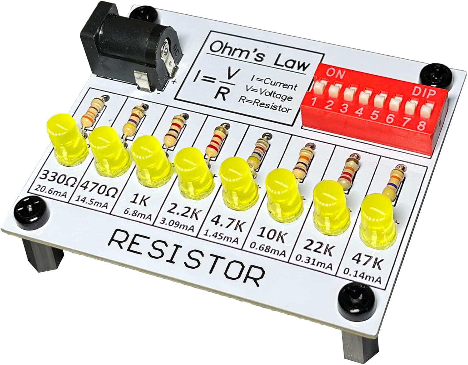 Aprender a los kits de soldadura Kit de práctica de soldadura Junta de formación electrónica de aprendizaje