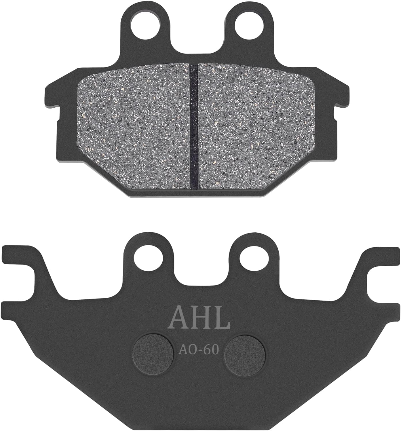 AHL Pastillas de freno traseras semimetálicas para KAWASAKI KAF820 KAF-820 KAF 820 EGFEHFEJF Mule Pro FX 2016-2018, KAF 820 FGFFHFFJF Mule Pro FXEPS