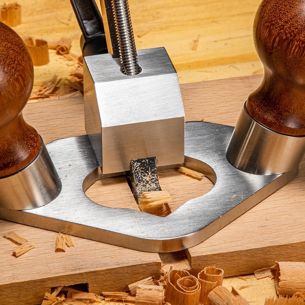 Cowryman 040 Router Plane Handheld Grooving Tool para cortar Dados ranuras mortaja con hoja de 8MM