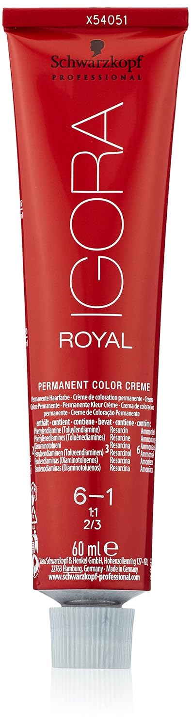 Schwarzkopf IGORA ROYAL 6-1 Cendr Rubio Oscuro 2.0 fl oz