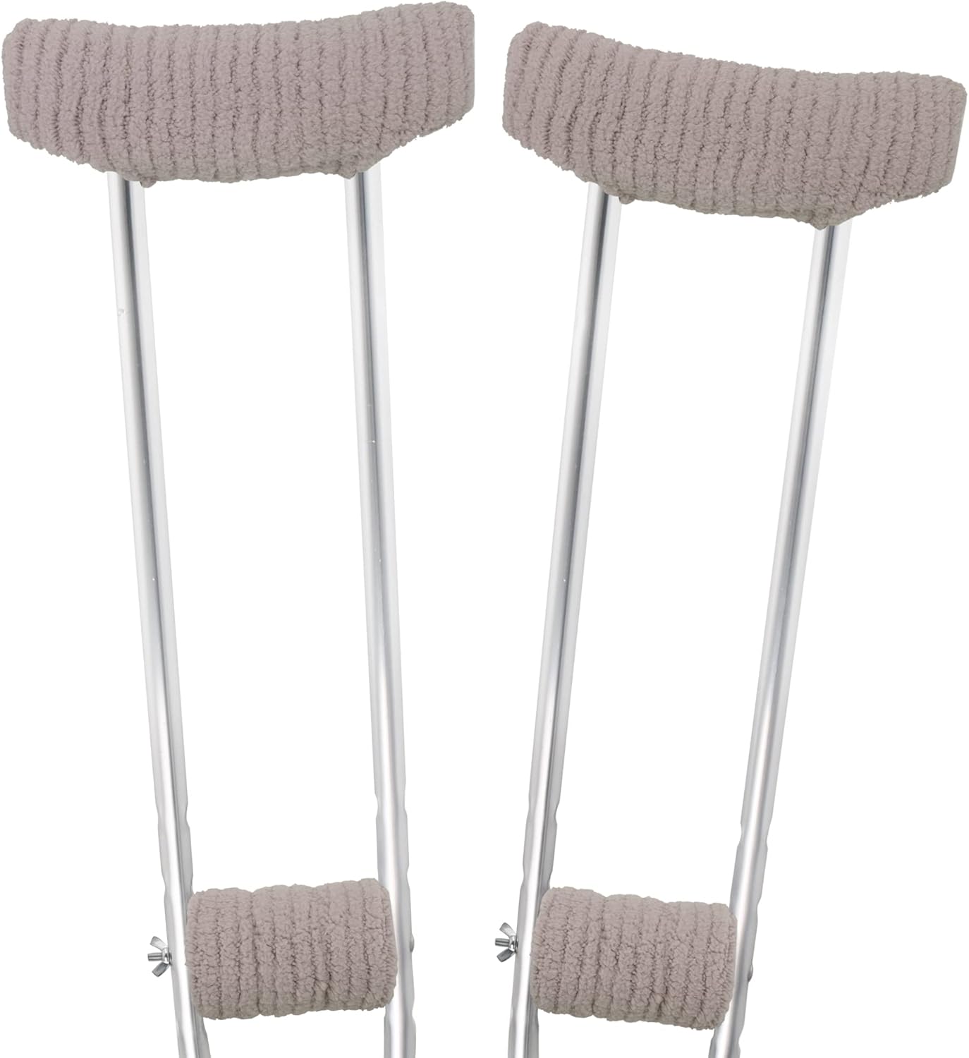 Almohadillas para muletas  Acolchado para muleta de brazo  Funda de almohada universal acolchada para axilas con mango de antebrazo para empuñaduras