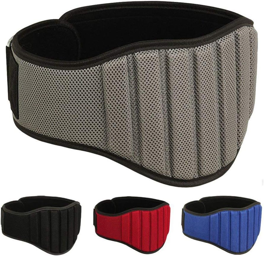 MRX Cinturón de levantamiento de pesas para entrenamiento de fitness, gimnasio, espalda, 8.0in de ancho