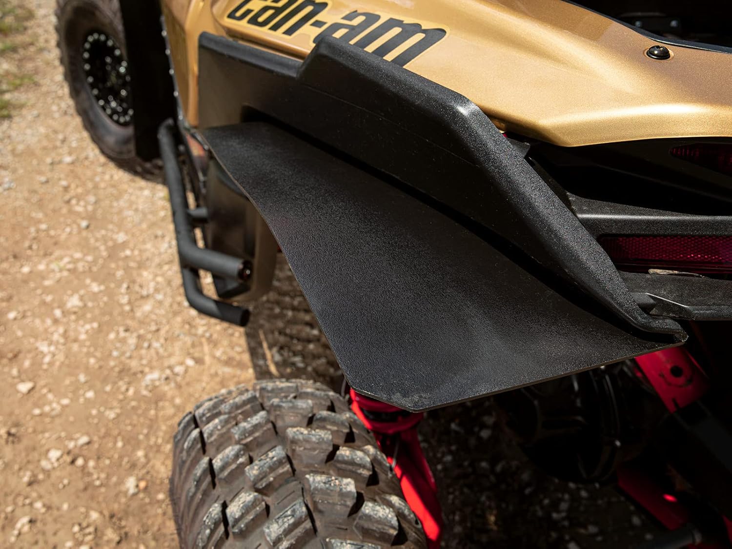 SuperATV Guardabarros para 2018 Can Am Maverick (ver lista completa de ajustes)  Durabilidad extrema  Protege contra rocas, suciedad, arena y barro