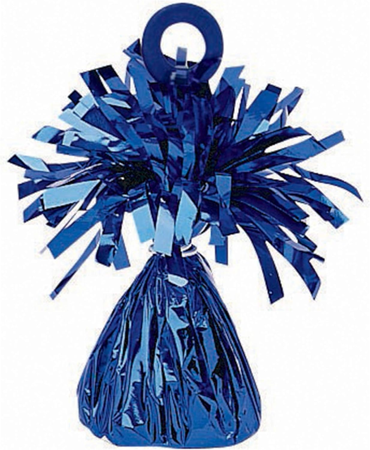 Amscan Peso del globo de aluminio, 6 onzas, azul