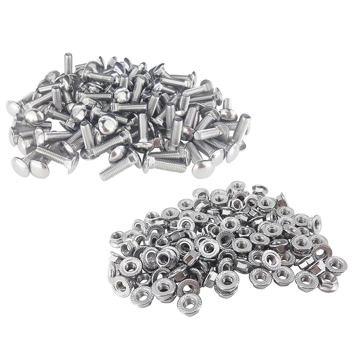 Kit de 120 pernos de acero inoxidable y 120 tuercas para parrilla Peterbilt 379
