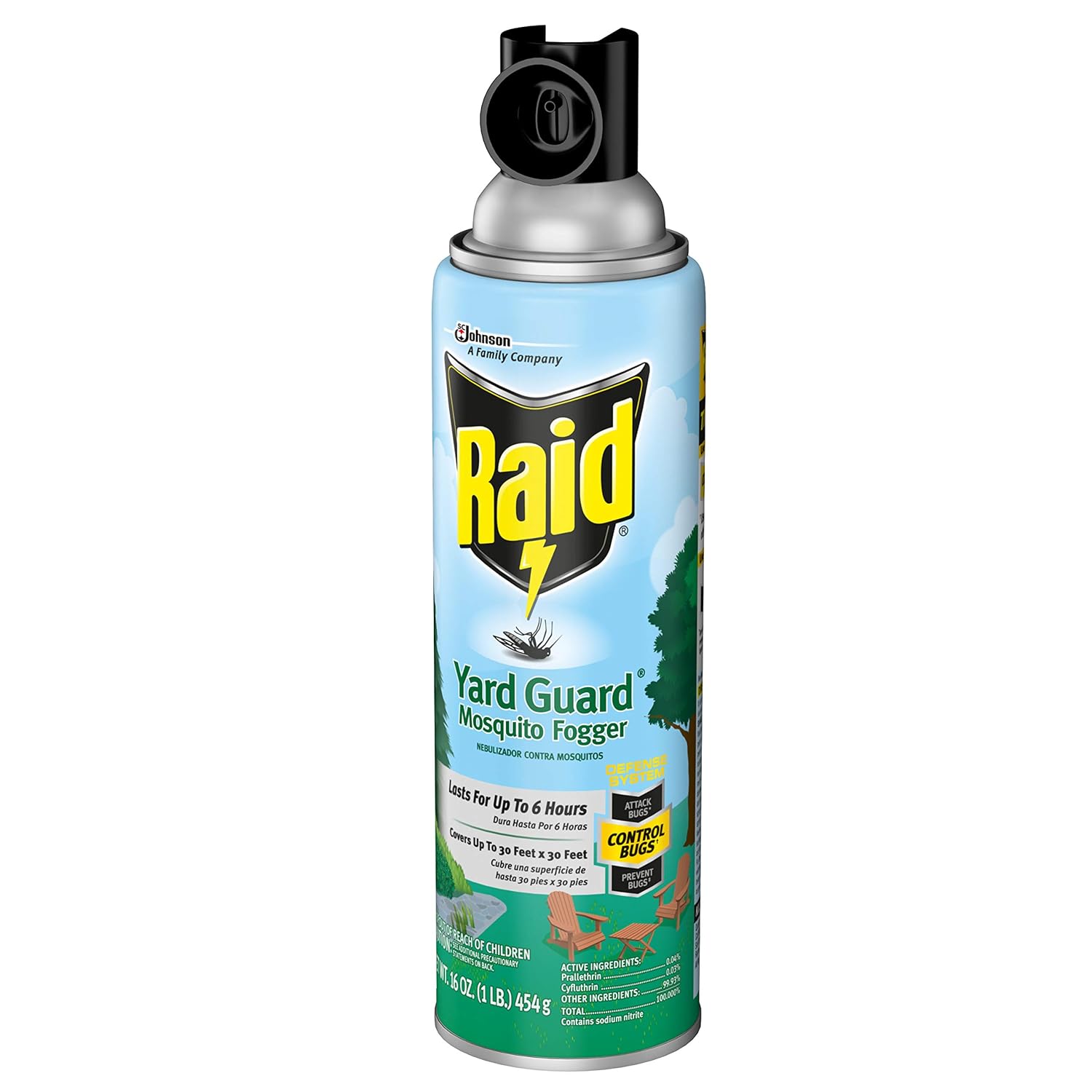 Raid Guardia de patio, 16 onzas (paquete – 12)