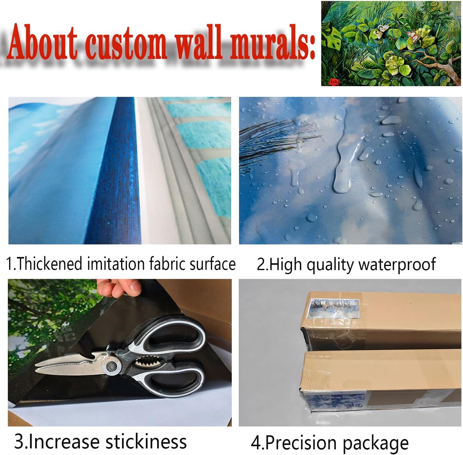 Póster de pared autoadhesivo personalizado, pintura abstracta, papel tapiz 3D, decoración de pared para sala de estar, dormitorio, calcomanías de