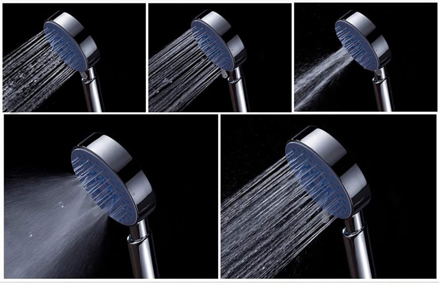 Boquilla de ducha calentador cabezal de ducha ducha de mano agua Productos de baño multifunción Cabezal de ducha de mano LED que cambia de color