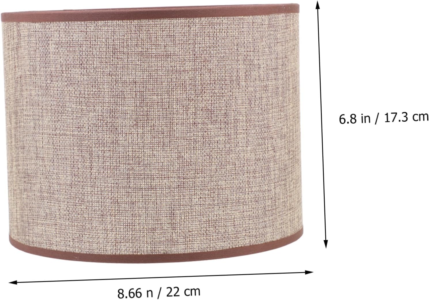 DOITOOL 1 pantalla de lámpara cubierta de luz para lámparas de pie tambor pantalla de techo cubierta de lámpara de tambor pantallas de lámpara de