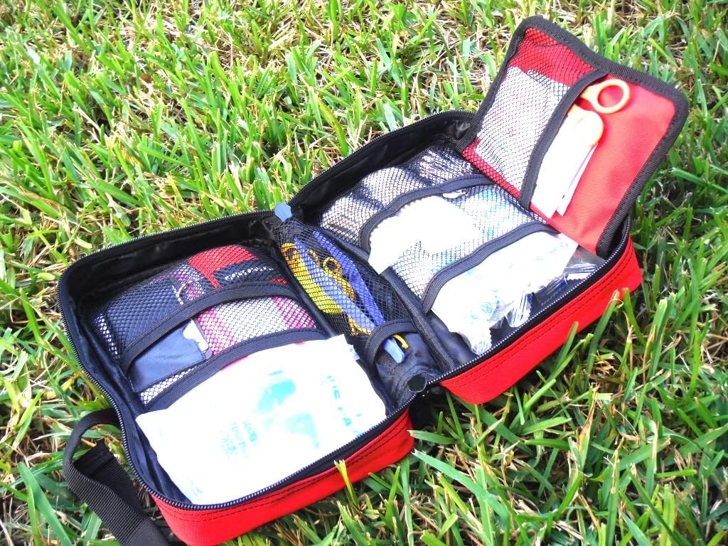 Galaxy – 170 kits de primeros auxilios para supervivencia, emergencia, trauma, combate militar, combate, táctico, caza, camping, senderismo, bolsa