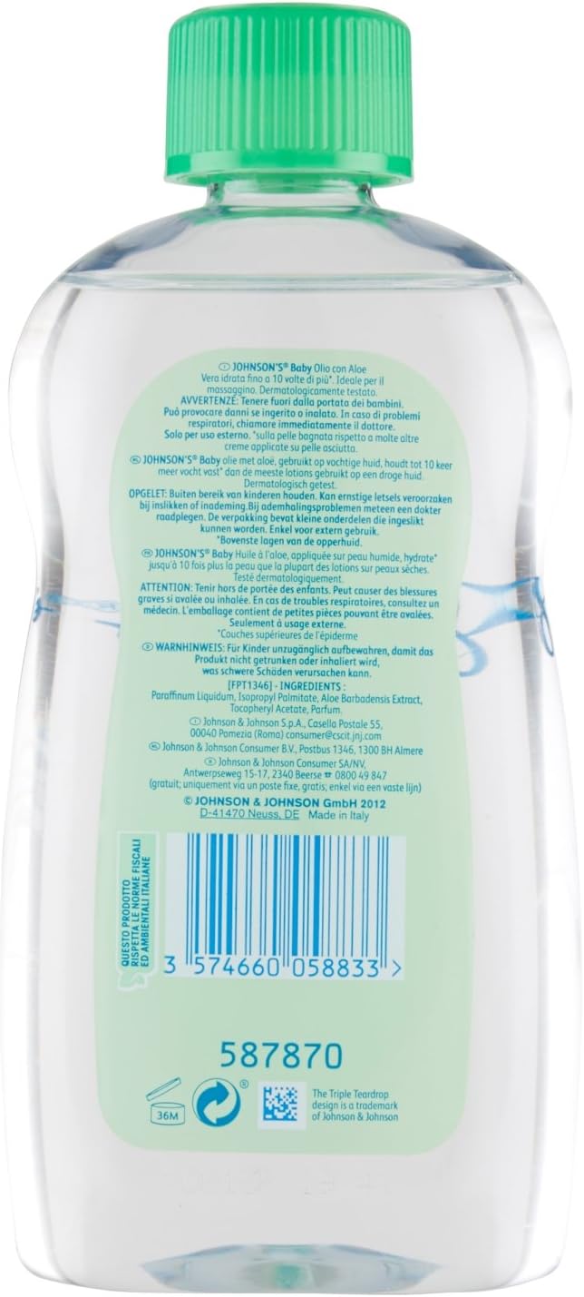 JOHNSON S ACEITE BEBÉ 300ML