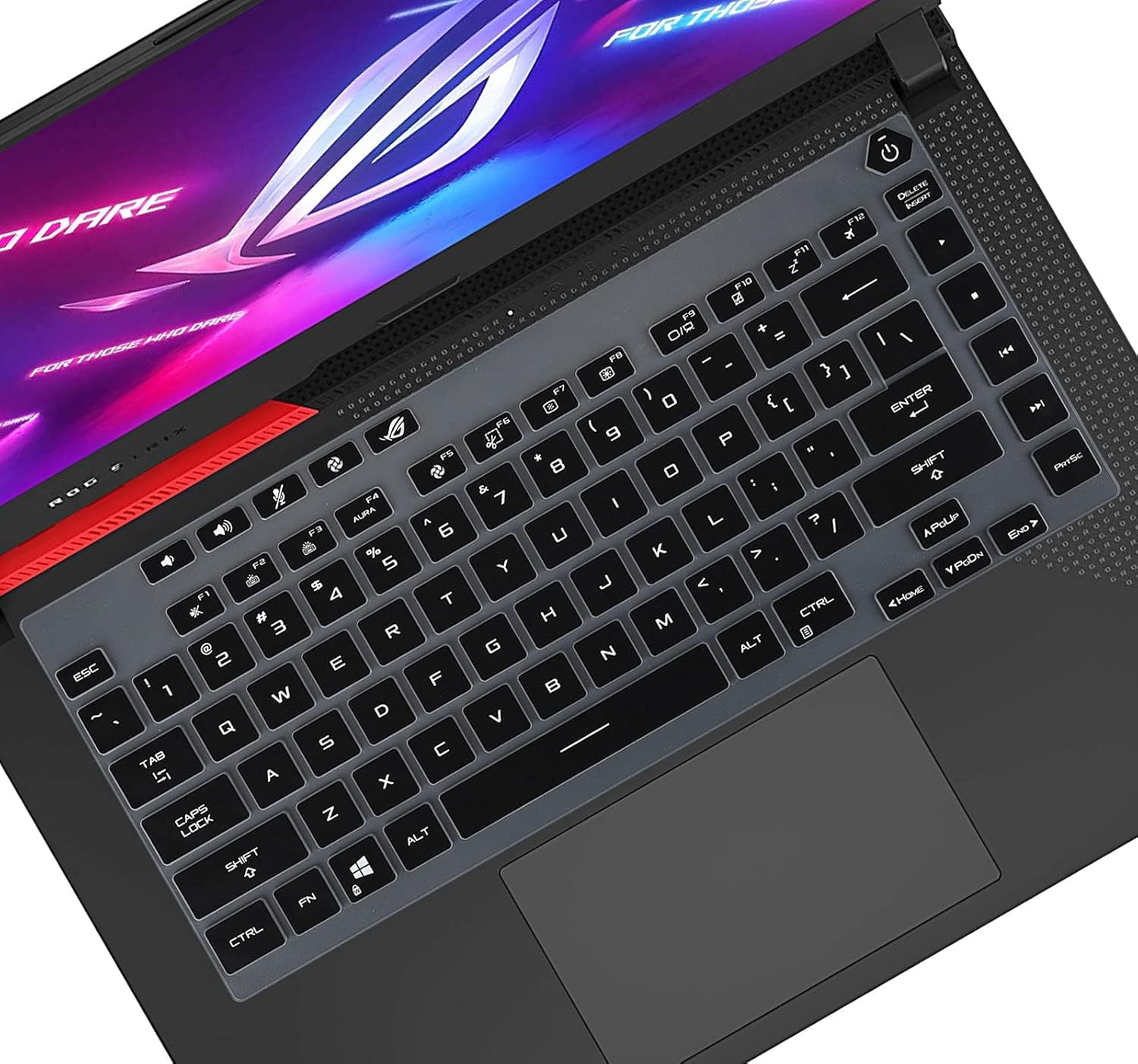 Funda de teclado para portátil ASUS ROG Strix G15 G513QR G513QR-ES96, ASUS ROG Strix G15 G513 G533ZX-XS96AS94 de 15.6 pulgadas (no apto para ASUS
