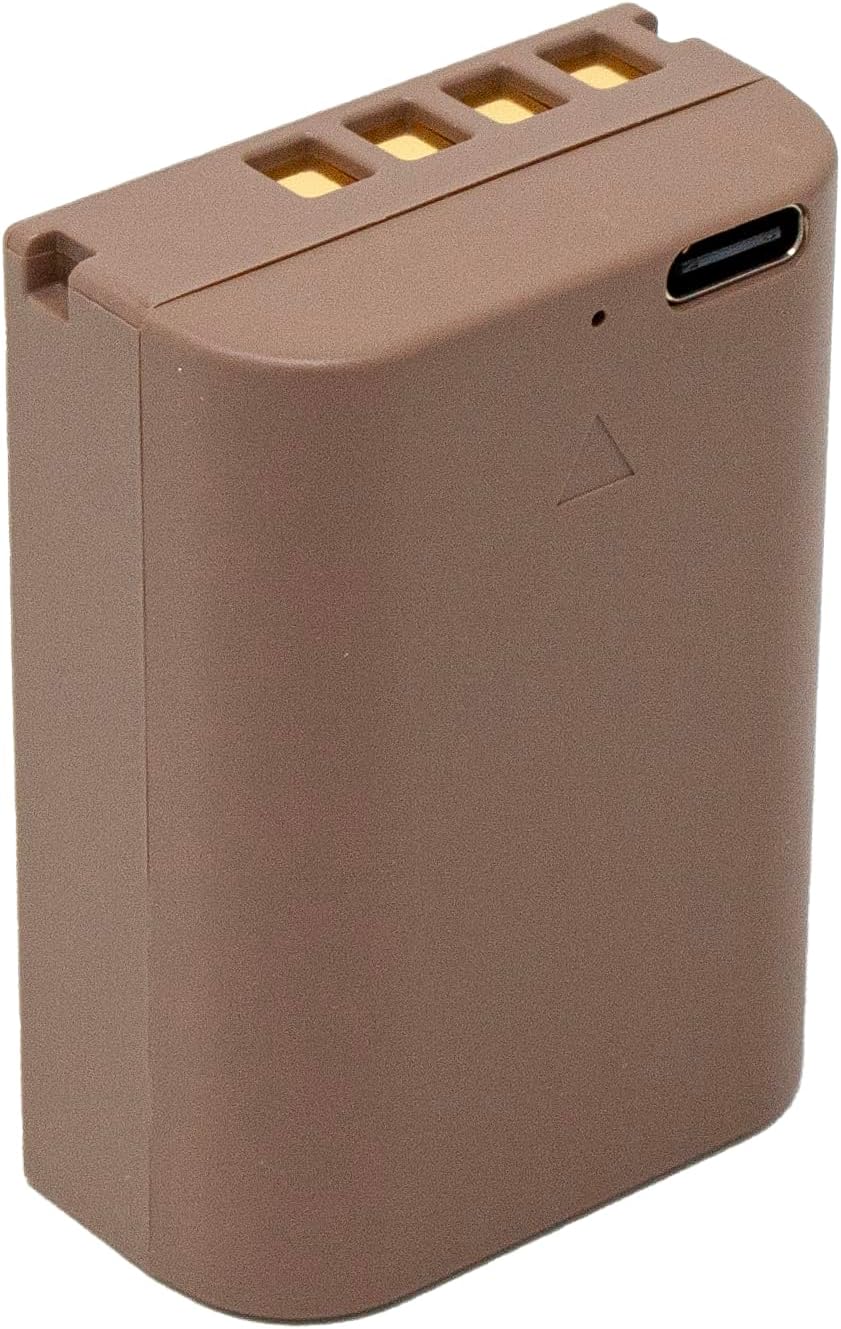 Wasabi Power Batería USB para Olympus BLX-1 con carga rápida USB-C