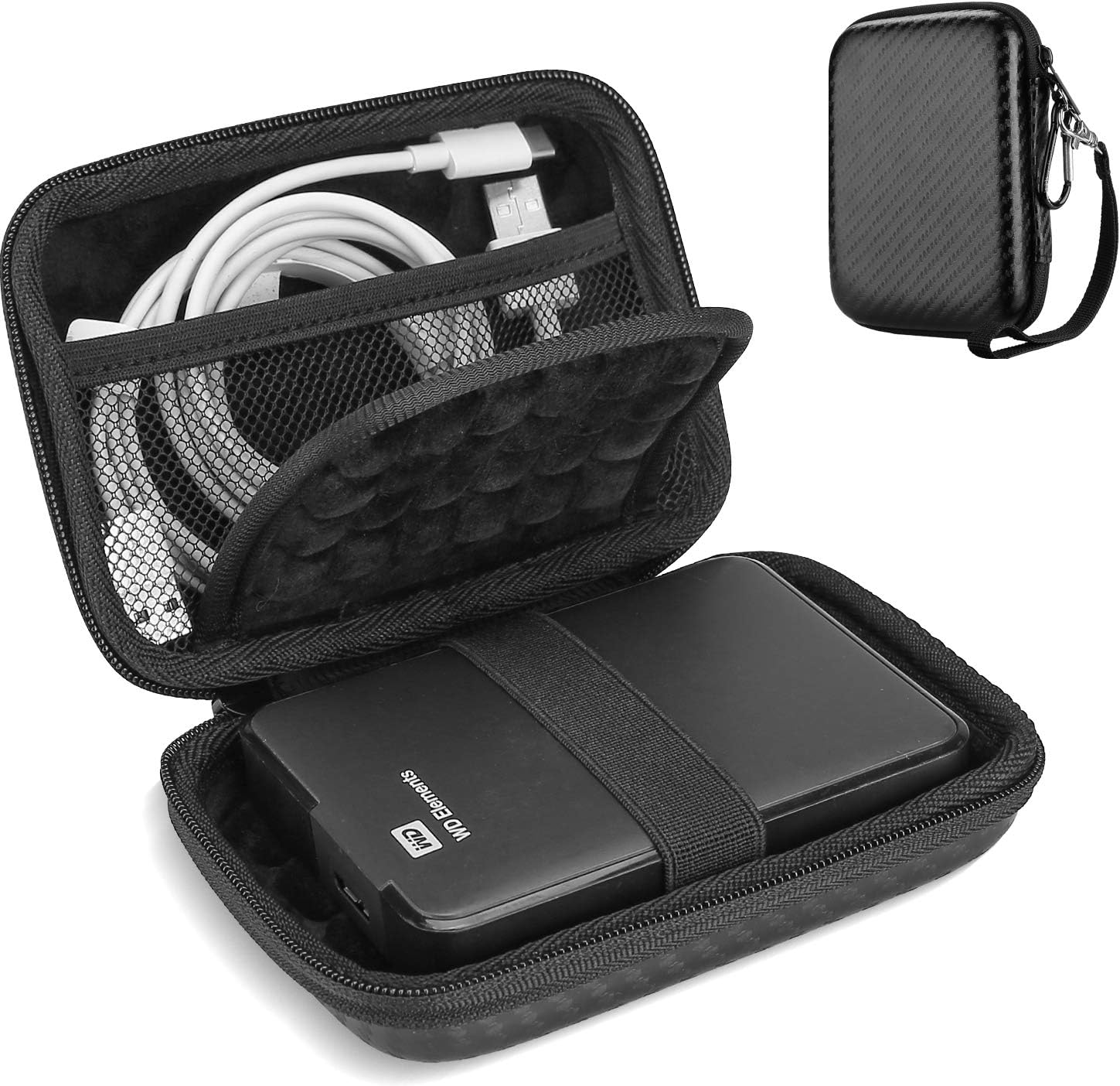 Funda de disco duro portátil para Canvio Basics Western Digital WD Elements My Passport Seagate portátil Backup Plus Slim 1TB 2TB 3TB 4TB USB 3.0,