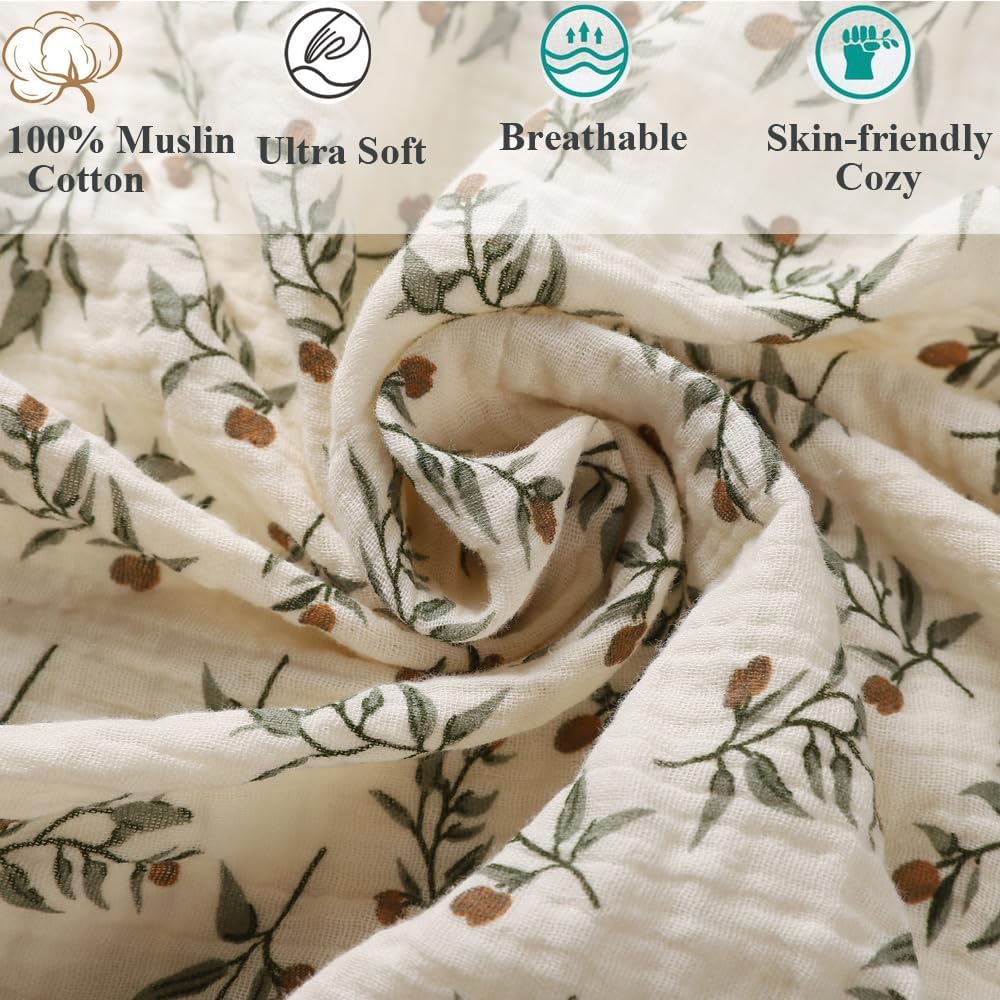 Sábana de moisés de muselina compatible con Graco Sense2Snooze moisés, paquete de 2 sábanas bajeras de algodón elegantes bohemias, súper suaves para