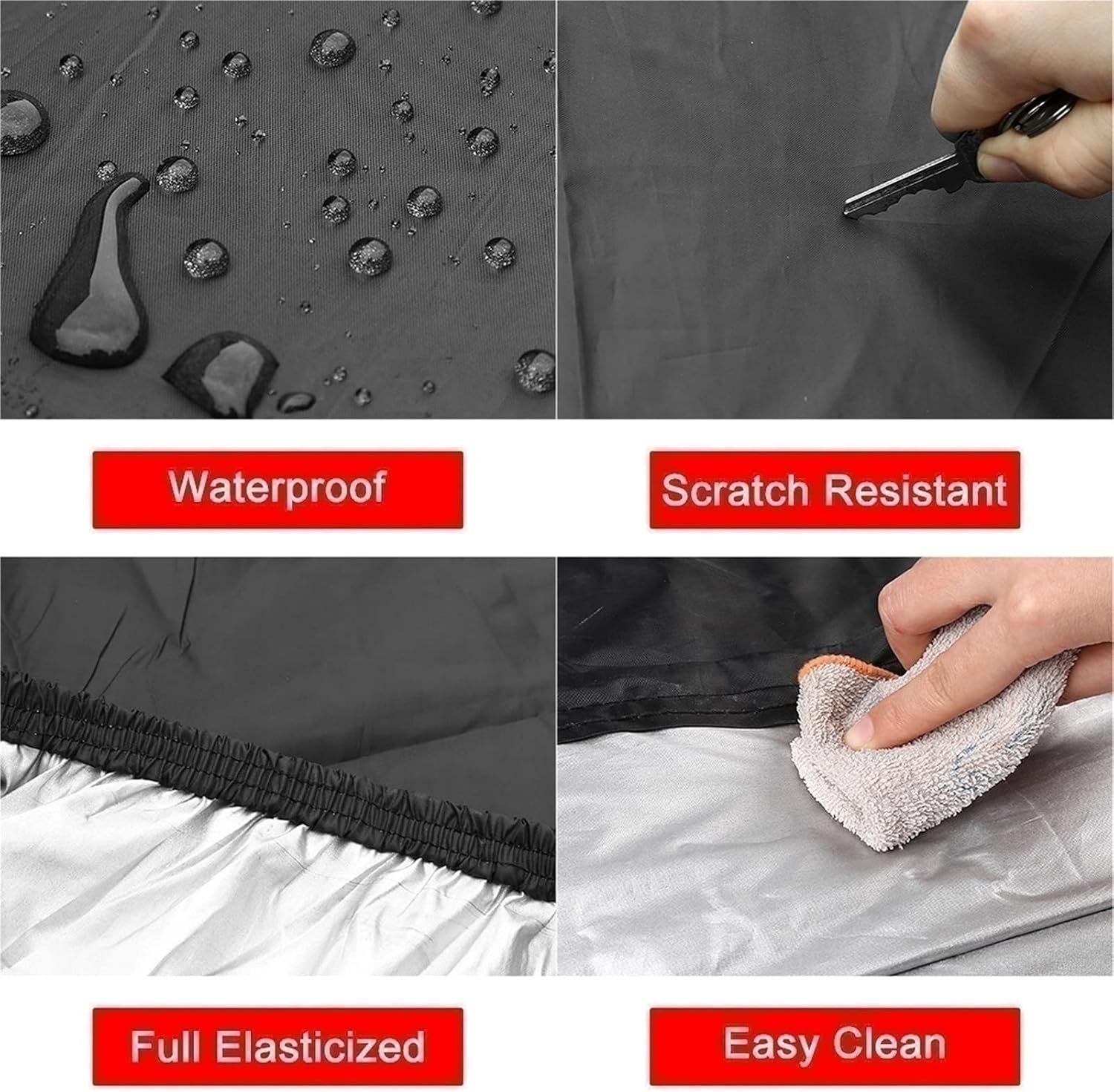 NSIXLU Capas – Funda de coche compatible con Dacia Duster Logan Mcv Sandero impermeable para todo tipo de clima, resistente al viento, a prueba de