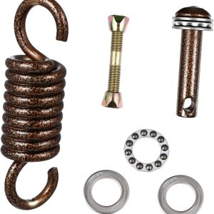 Sosoport Juego de 2 juegos de resorte con gancho colgante para silla colgante, hamaca de resorte, silla de patio, kit de estiramiento, hamaca al Sosoport Juego de 2 juegos de resorte con gancho colgante para silla colgante, hamaca de resorte, silla de patio, kit de estiramiento, hamaca al