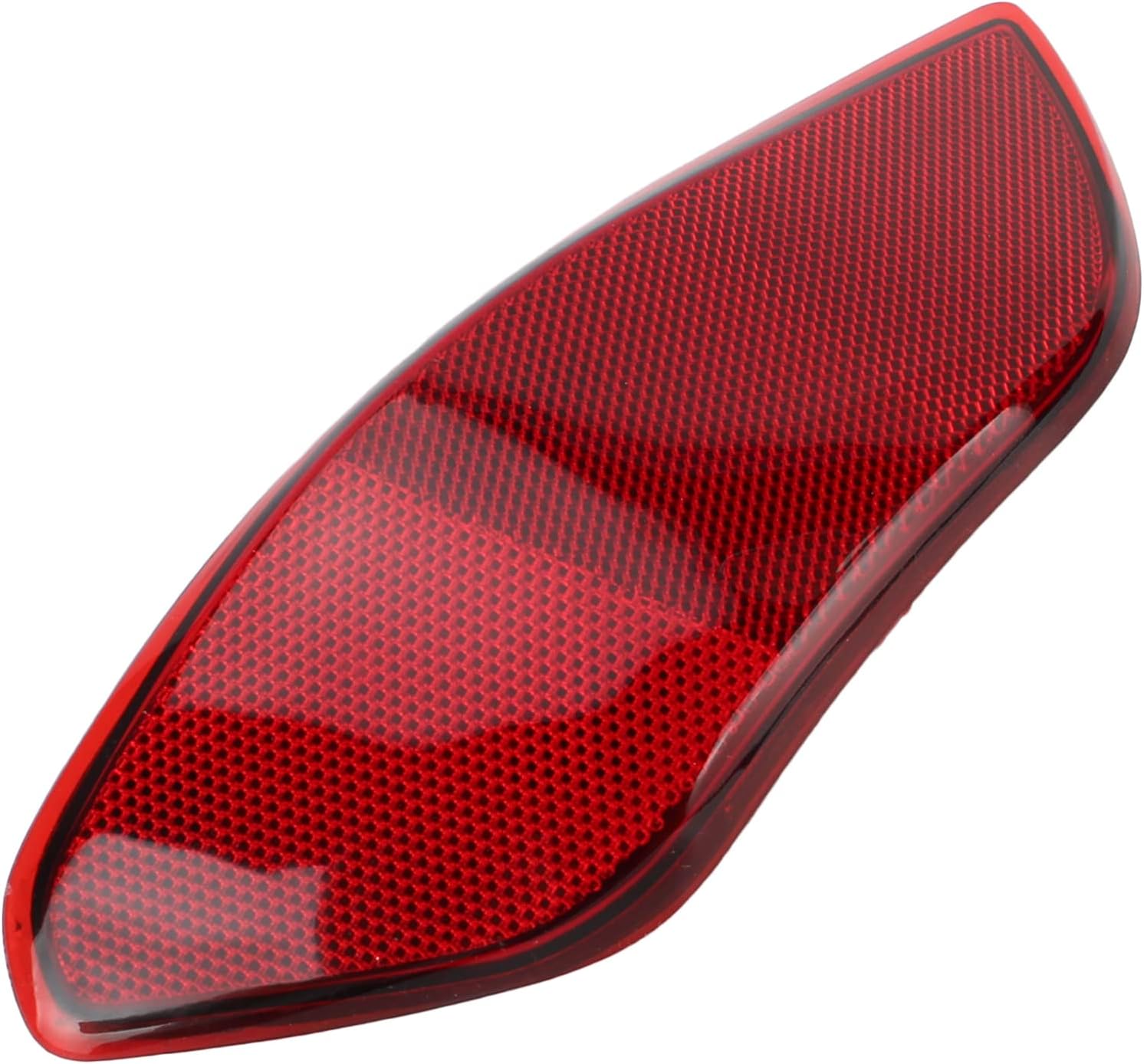 AUTOKAY Reflector De Moldura De Parachoques Trasero Derecho Se Ajuste Para Porsche Cayenne 2011-2014# 95863110600 – Rojo