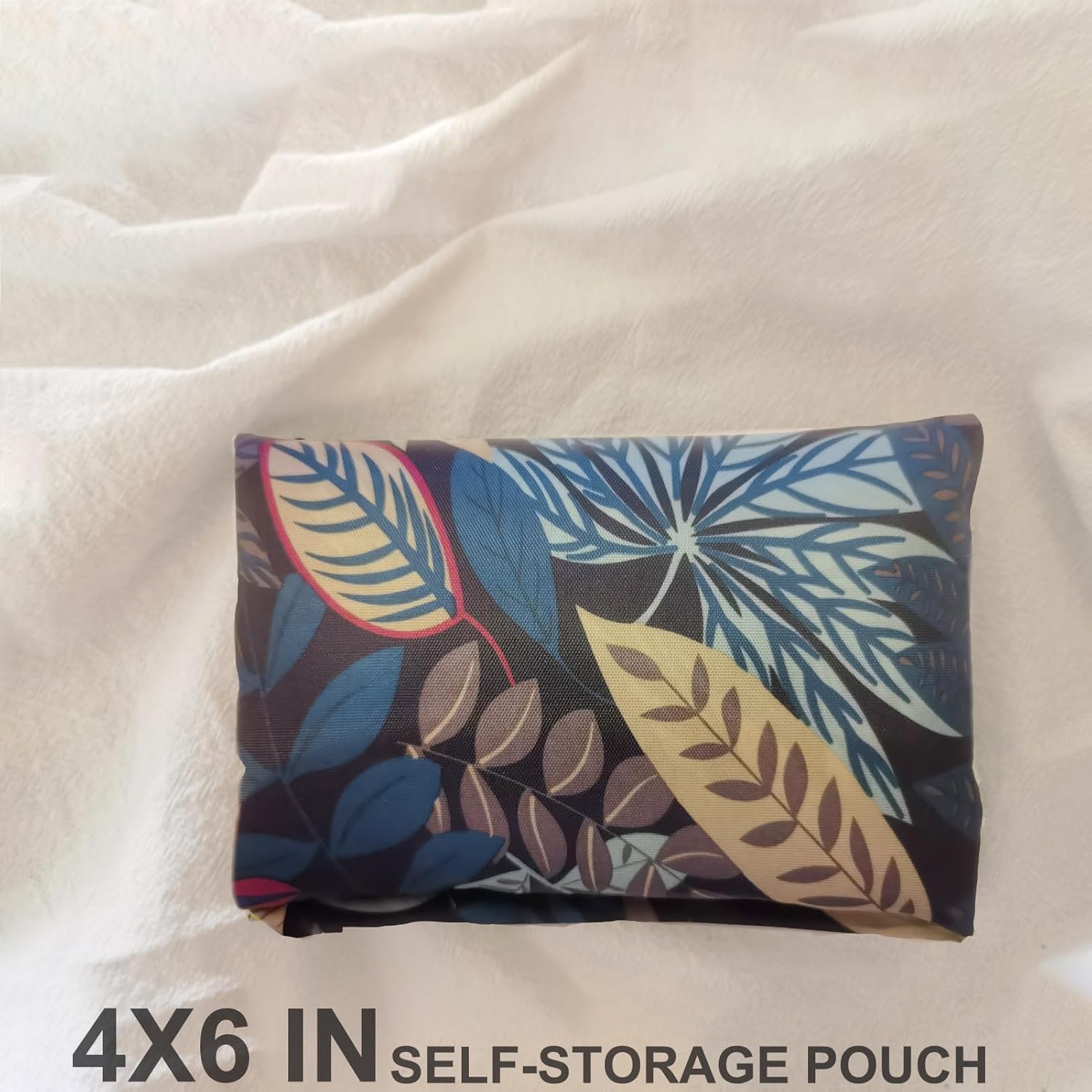 HAPPYHEDI – Bolsas de comestibles plegables y reutilizables, lavables, asas largas, bolsa plegable, resistente a granel