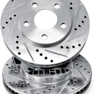 Para 2011-2019 BMW 535i xDrive, 640i, ActiveHybrid 5, 640i Gran Coupe, 535d xDrive, 640i xDrive Gran Coupe R1 Concepts Front Silver Zinc Cross Para 2011-2019 BMW 535i xDrive, 640i, ActiveHybrid 5, 640i Gran Coupe, 535d xDrive, 640i xDrive Gran Coupe R1 Concepts Front Silver Zinc Cross