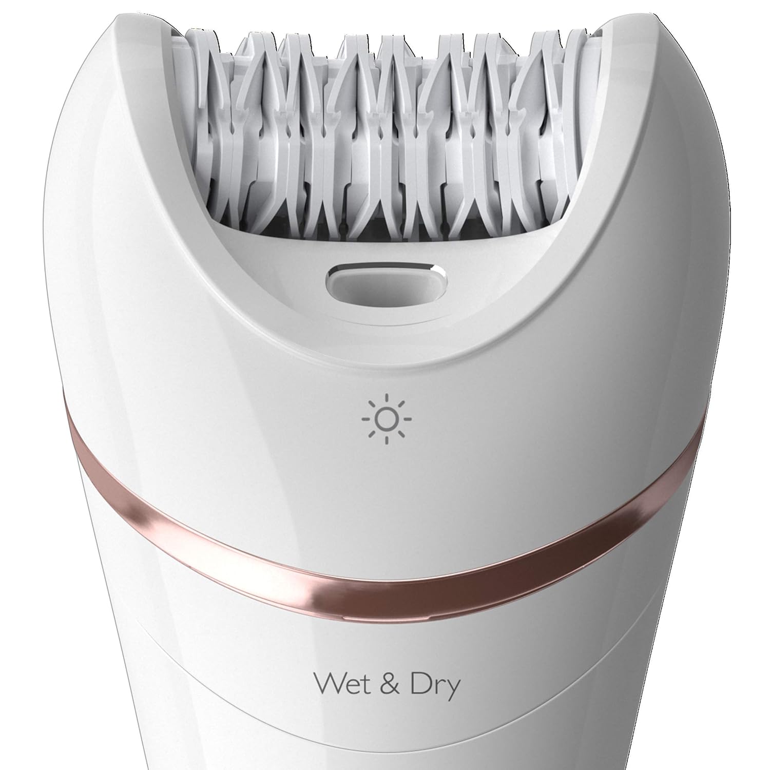 Philips Beauty Epilator Series 8000, Wet & Dry, afeitadora y recortadora 3 en 1 para mujer con 8 accesorios, BRE72014
