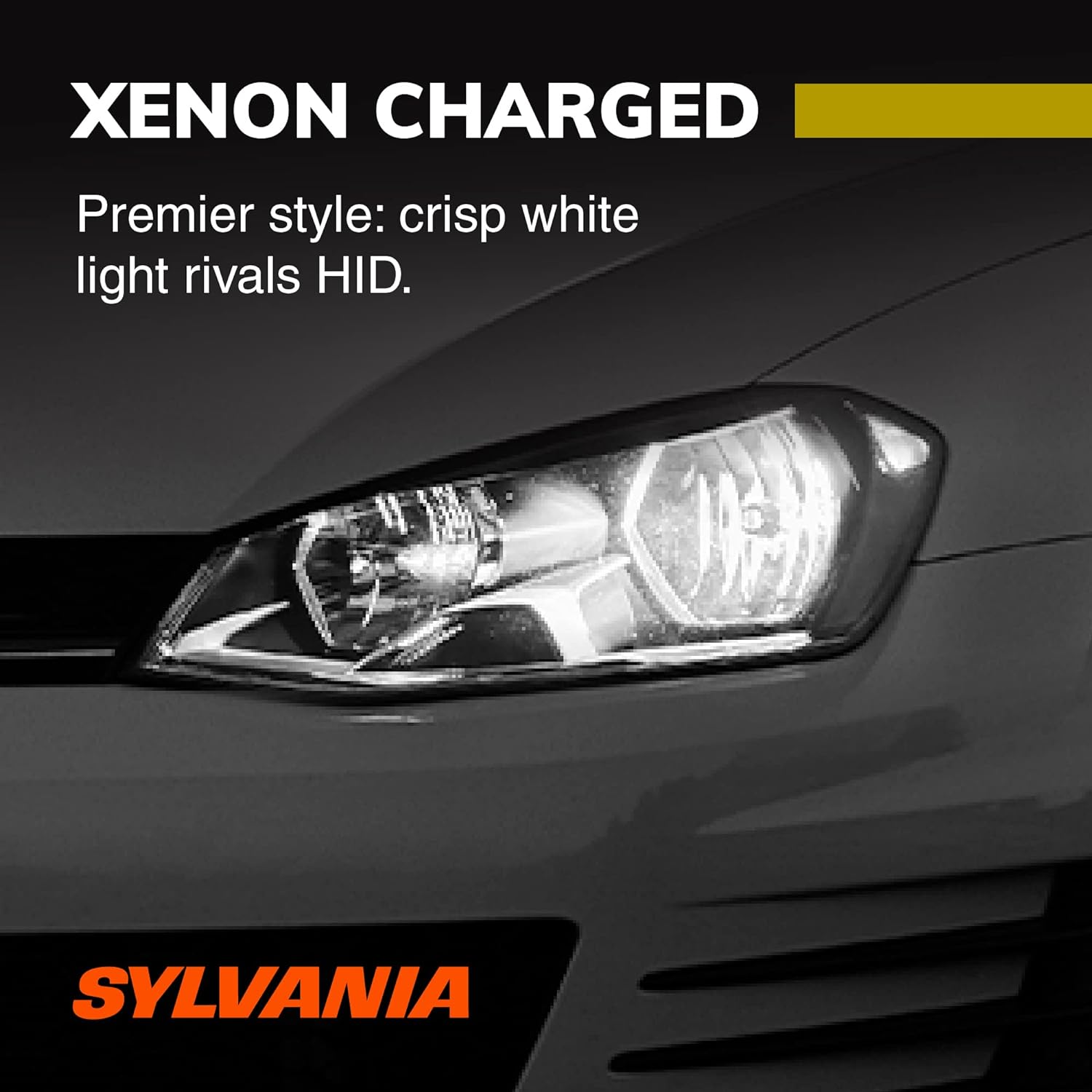 SYLVANIA – 9006 (HB4) SilverStar zXe Gold – Bombilla halógena de alto rendimiento para faros delanteros – Faro y luz antiniebla, salida de luz