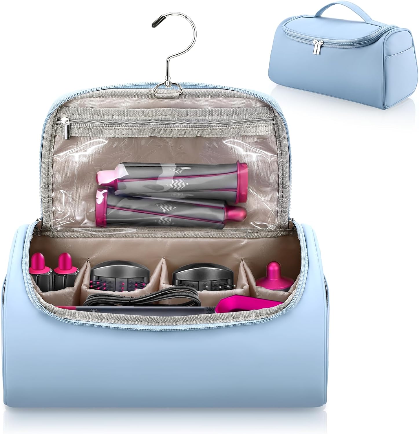 Ideashop Estuche de transporte para Shark Flexstyle, estuche de viaje para Dyson Airwrap, bolsa de almacenamiento de viaje impermeable Airwrap,
