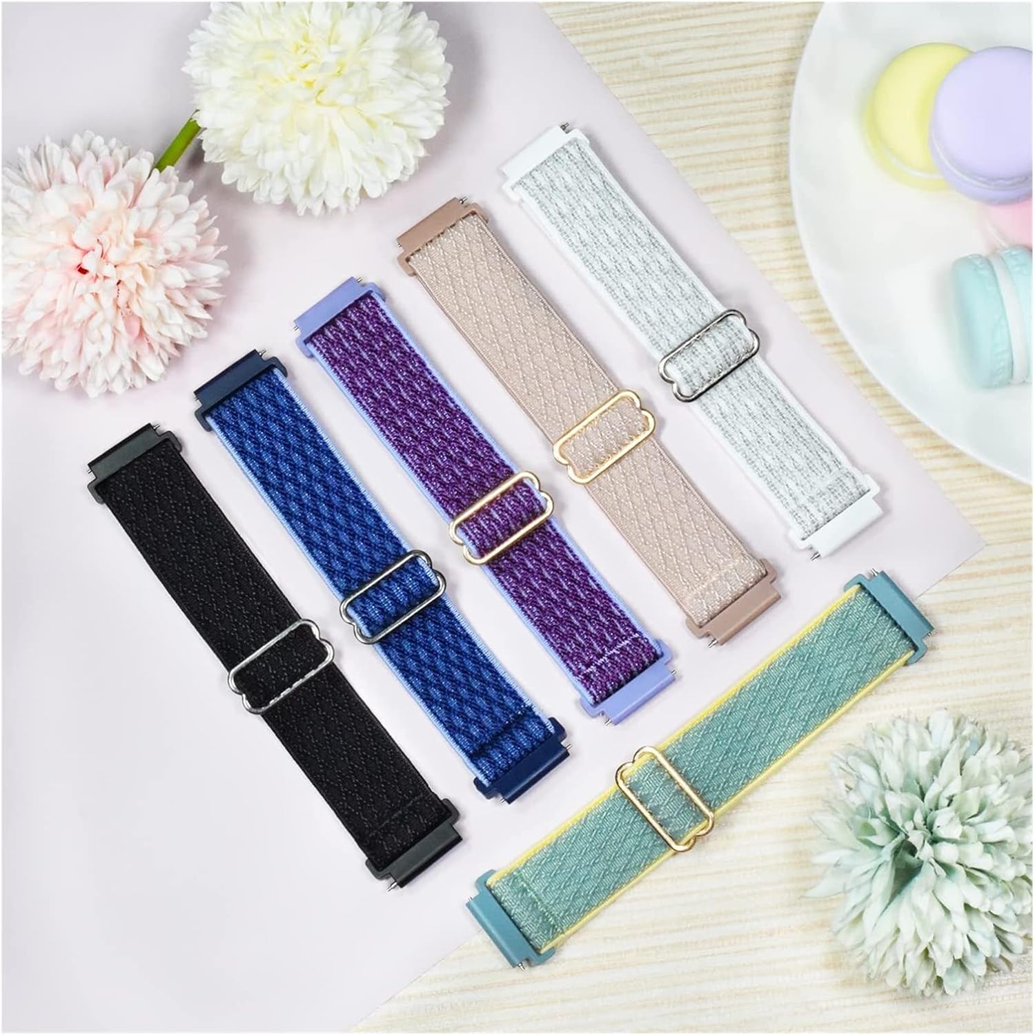 YANLITIAN 20mm 22mm Band Compatible With Samsung Compatible With Galaxy Compatible With Watch 4Compatible With Classic346mmCompatible With Active