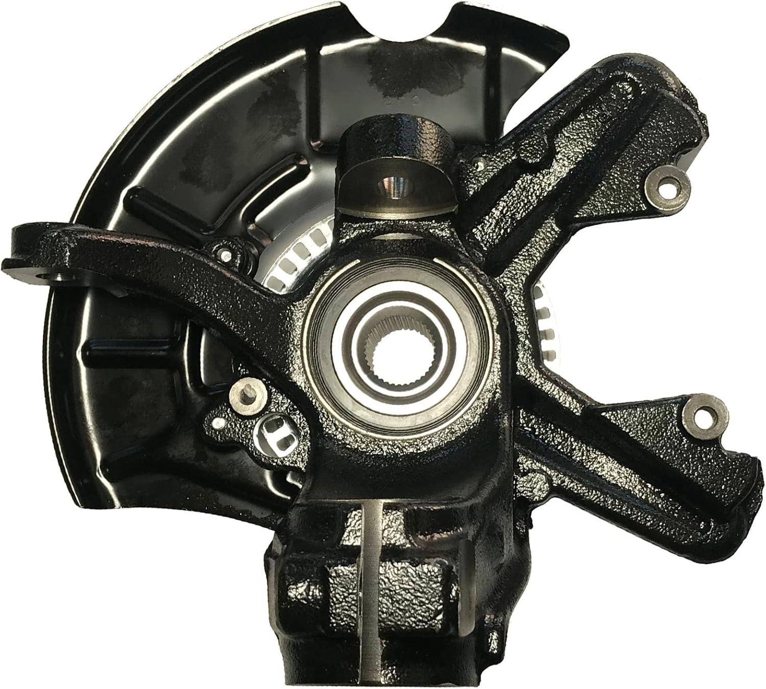 BRTEC Conjunto de cubo de rueda de dirección del lado del pasajero delantero derecho para Volkswagen Beetle 1998-2010, 1999-2006 para Volkswagen