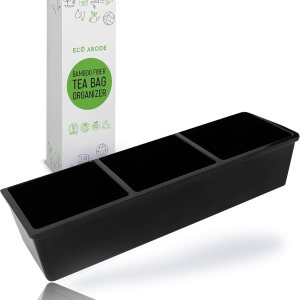 Organizador moderno de bolsitas de té, organizador de té pequeño de bambú ecológico para bolsas de té, organizador de caja de té para almacenamiento Organizador moderno de bolsitas de té, organizador de té pequeño de bambú ecológico para bolsas de té, organizador de caja de té para almacenamiento