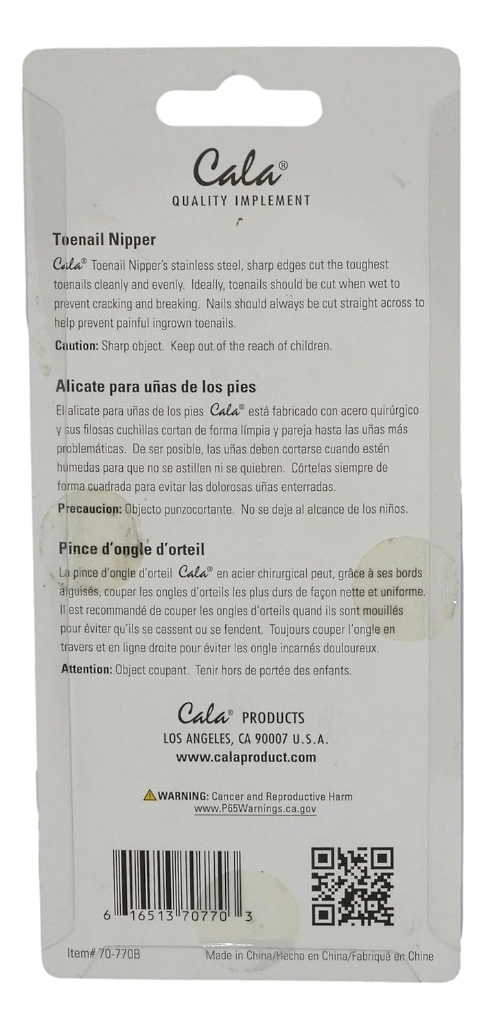 Cala Alicate de uñas de un solo resorte