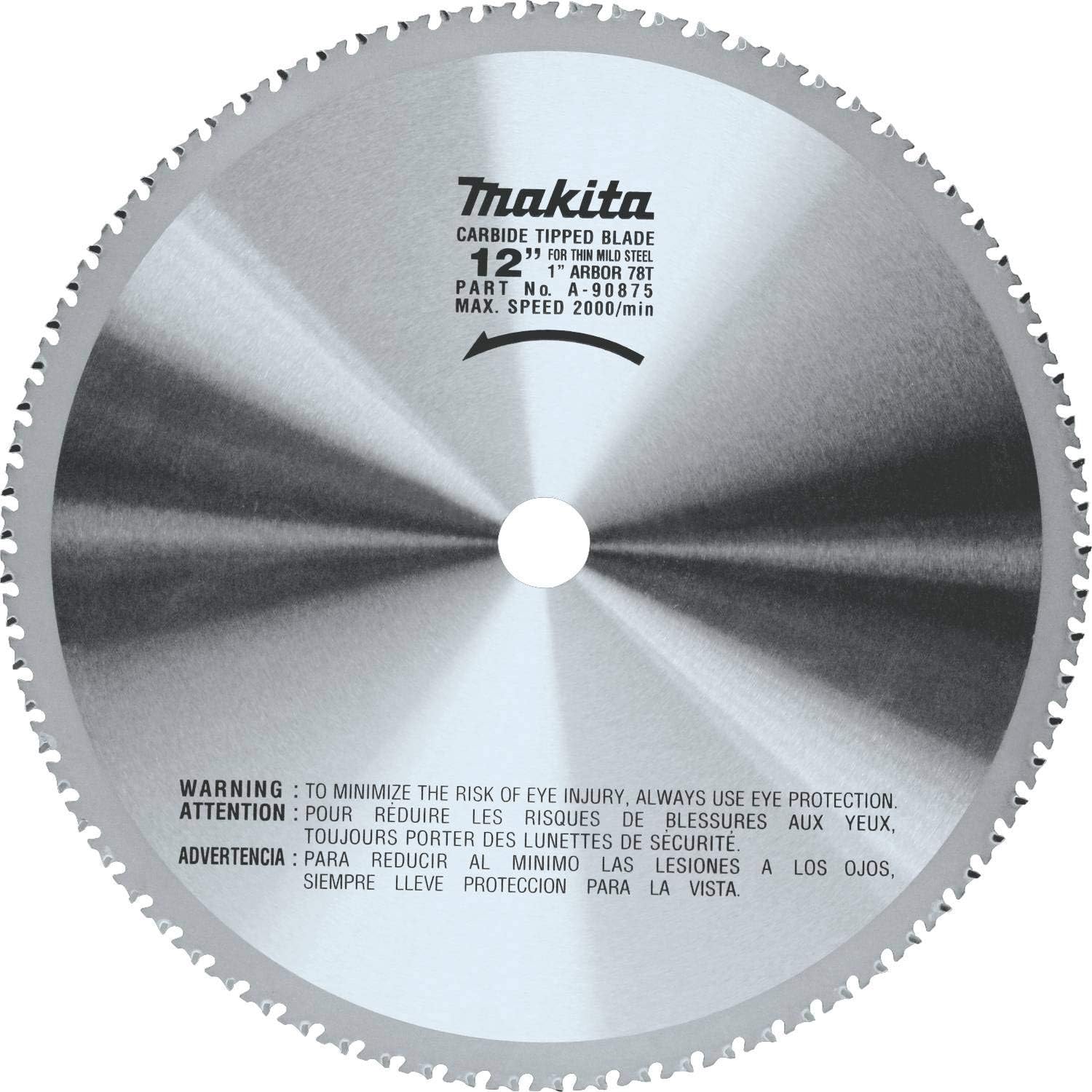 Makita – Hoja de carburo de 78 dientes Lc1230 (A-90875)