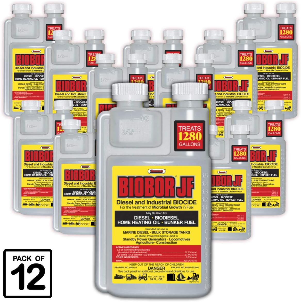 Aditivo de combustible diesel JF suplemento de biocida de combustible altamente eficaz, evita la corrosión de los tanques de combustible, aumenta la