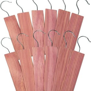 Vazpalas Bloques de cedro para almacenamiento de ropa, bloques de cedro grandes, paquete de 12, cedro rojo para armarios y cajones Vazpalas Bloques de cedro para almacenamiento de ropa, bloques de cedro grandes, paquete de 12, cedro rojo para armarios y cajones