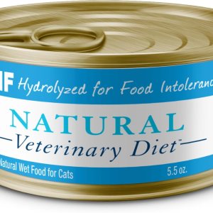 Blue Buffalo Natural Veterinary Diet HF hidrolizado para intolerancia alimentaria Alimento húmedo para gatos, latas de salmón de 5.5 onzas (paquete Blue Buffalo Natural Veterinary Diet HF hidrolizado para intolerancia alimentaria Alimento húmedo para gatos, latas de salmón de 5.5 onzas (paquete