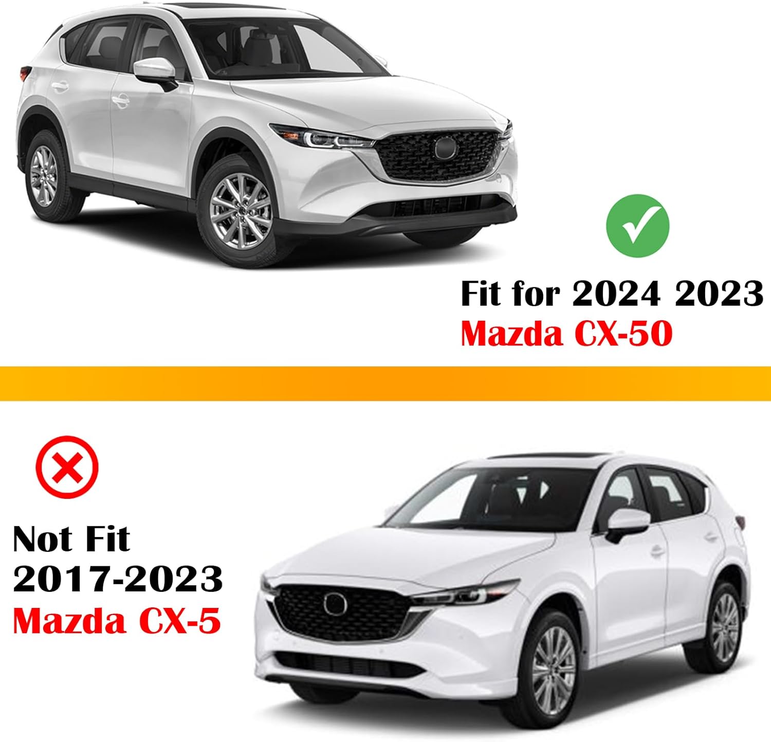 Cubierta de carga para Mazda CX-50 2023 2024, cubierta trasera retráctil mejorada compatible con Mazda CX-50, cubierta de seguridad para maletero,