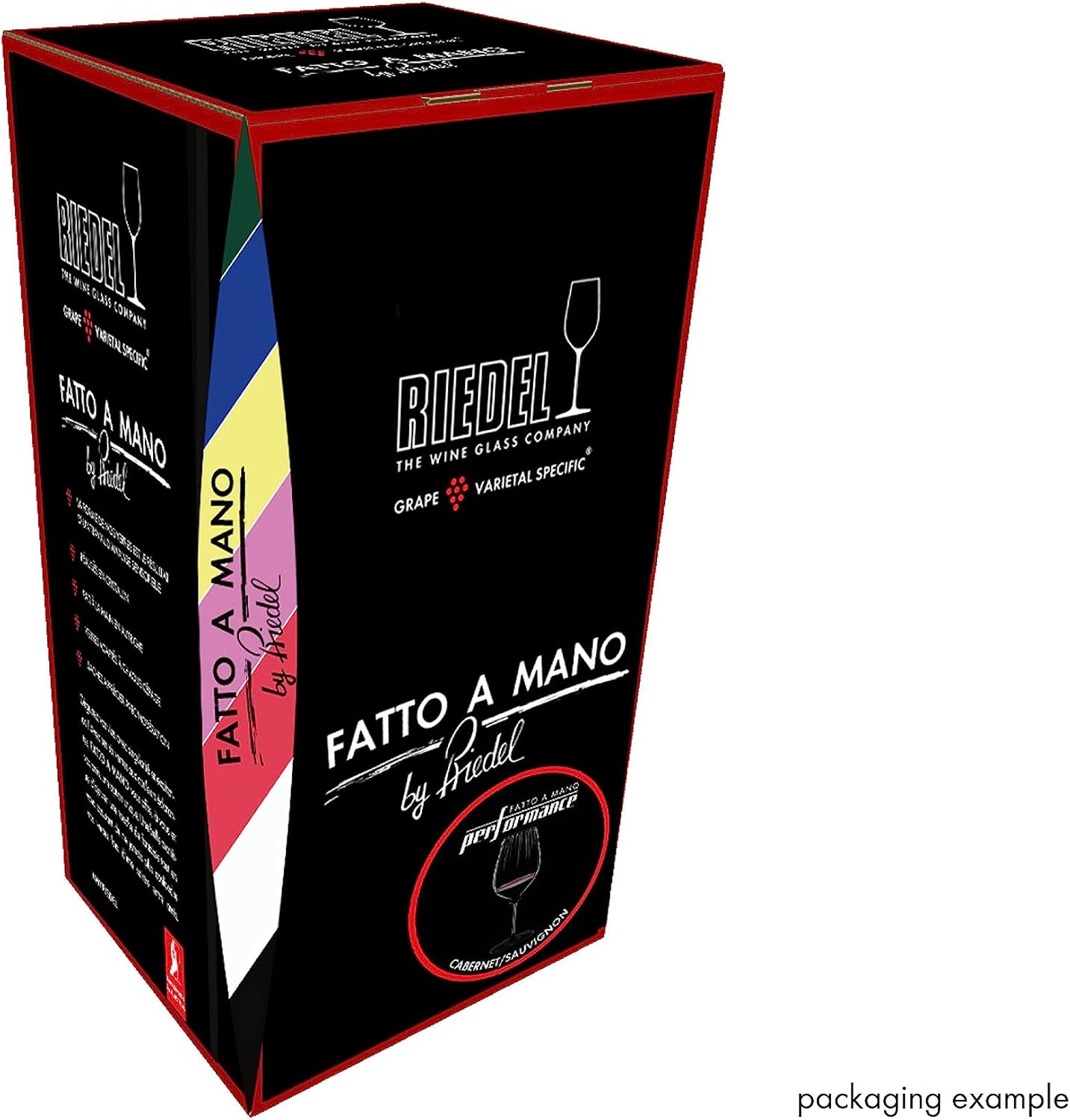 Riedel 48840 N Fatto A Mano Performance Cabernet Copa de vino, 29 onzas, transparente