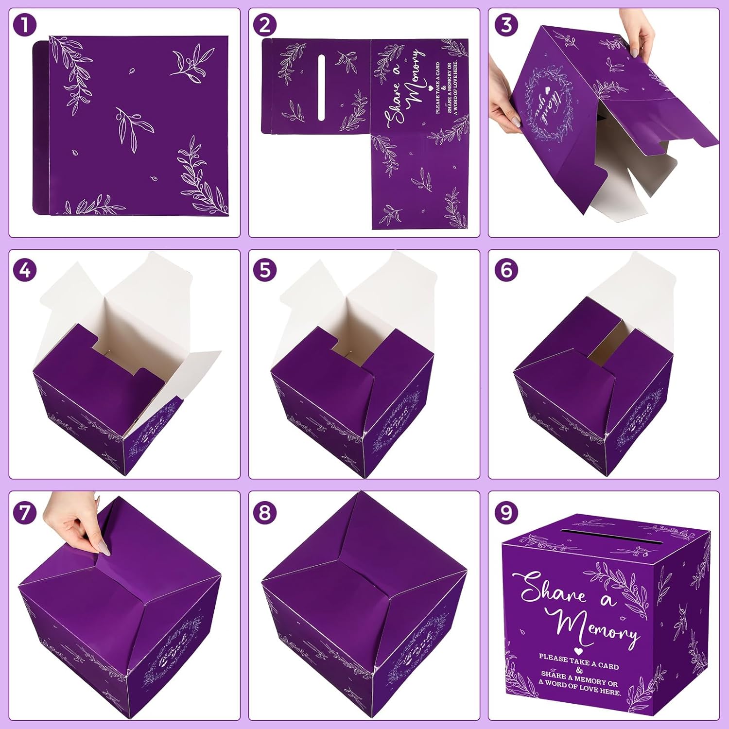 50 tarjetas de memoria para colecciones de vida, tarjetas de memoria, ideas de tarjetas de invitados para funerales, graduaciones, bodas, despedidas