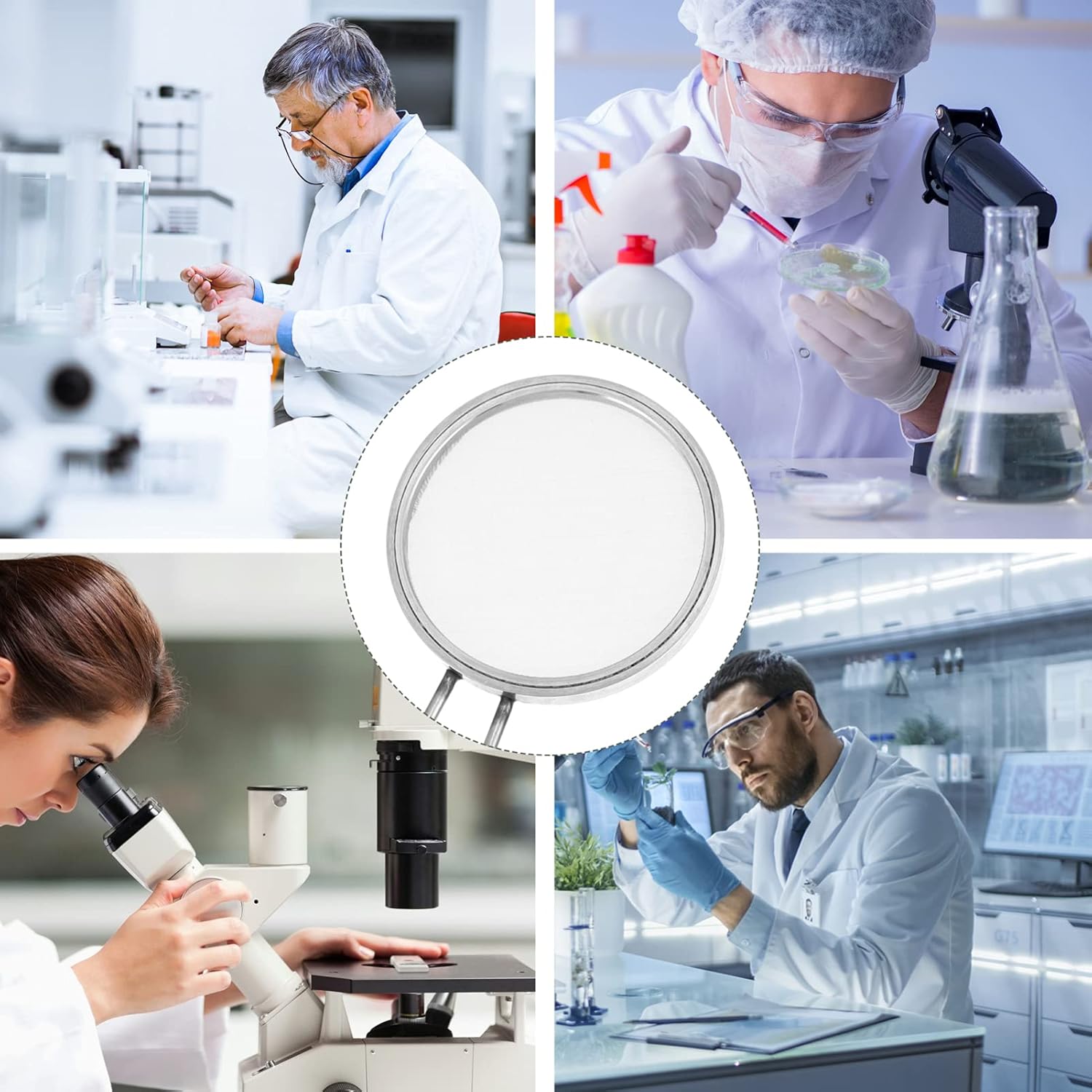 Tamiz estándar de la prueba del filtro de la célula del tamiz de la célula del tamiz de la malla de 150