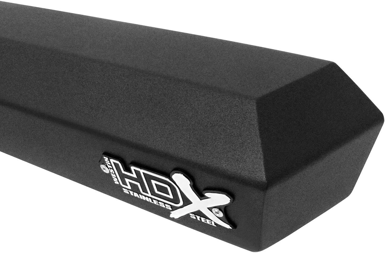 Westin 56-141252 HDX – Barras de paso de acero inoxidable Nerf  Compatible con Silverado Sierra 150025003500 2019-2023  doble cabina  1 par (negro)