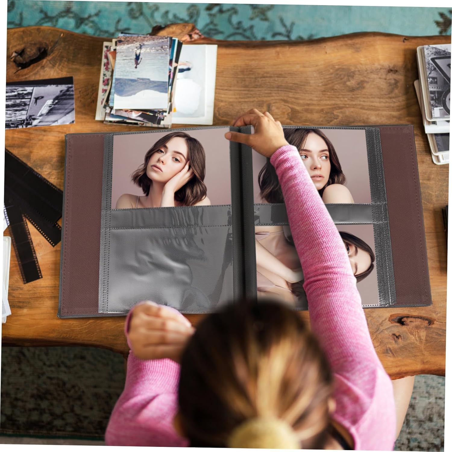 PRETYZOOM Printed Photo Album Adventure Book Travel Photo Album Small Photo Albums Album Book for Pictures Diy Photo Albums Photo Books The Album