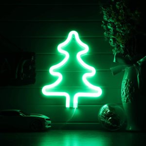Christmas Tree Neon Signs,Led Neon Signs for Wall Decor, Battery or USB Operated Neon Light Sign Light Up for Kids Room,Bar,Christmas,Parties,Home Christmas Tree Neon Signs,Led Neon Signs for Wall Decor, Battery or USB Operated Neon Light Sign Light Up for Kids Room,Bar,Christmas,Parties,Home