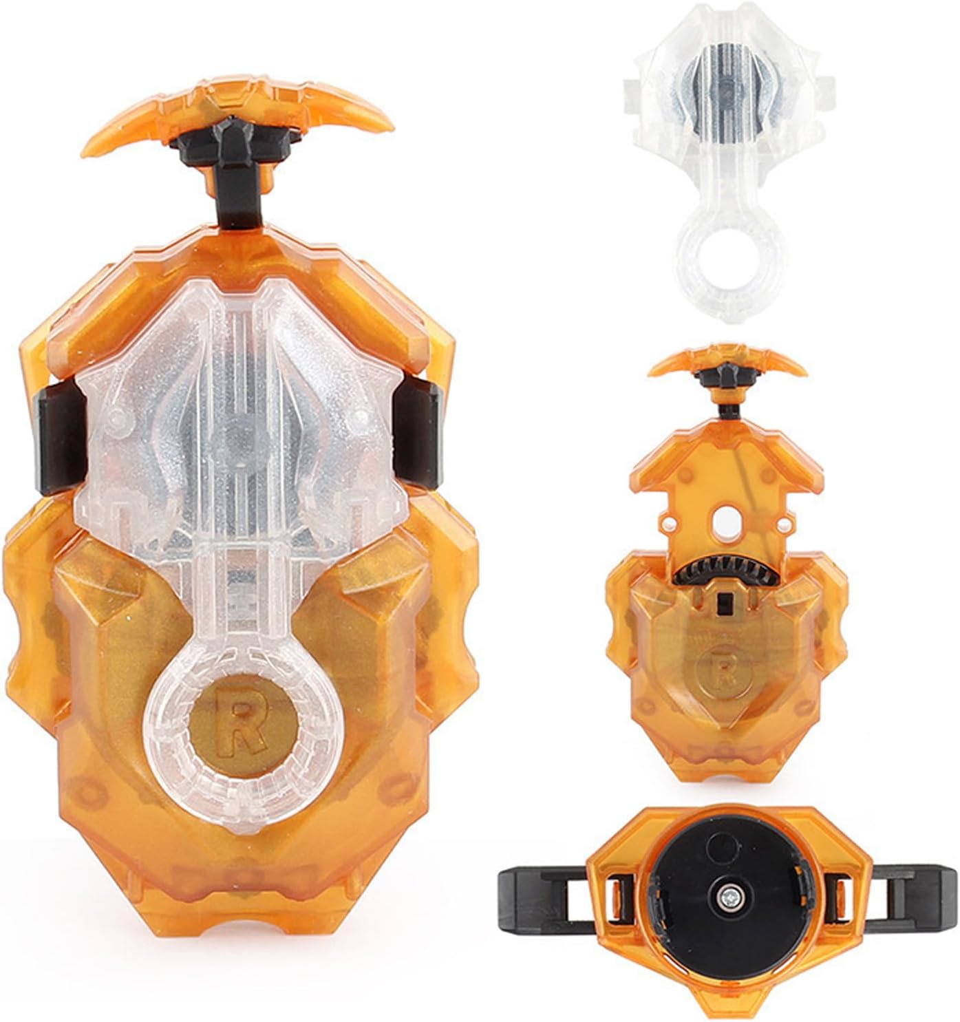 Battling Tops Burst Battle B-205 Guilty Longinus Kr MDS-2 Gyro Juguetes para niños con B-184 Custom Bey Launcher