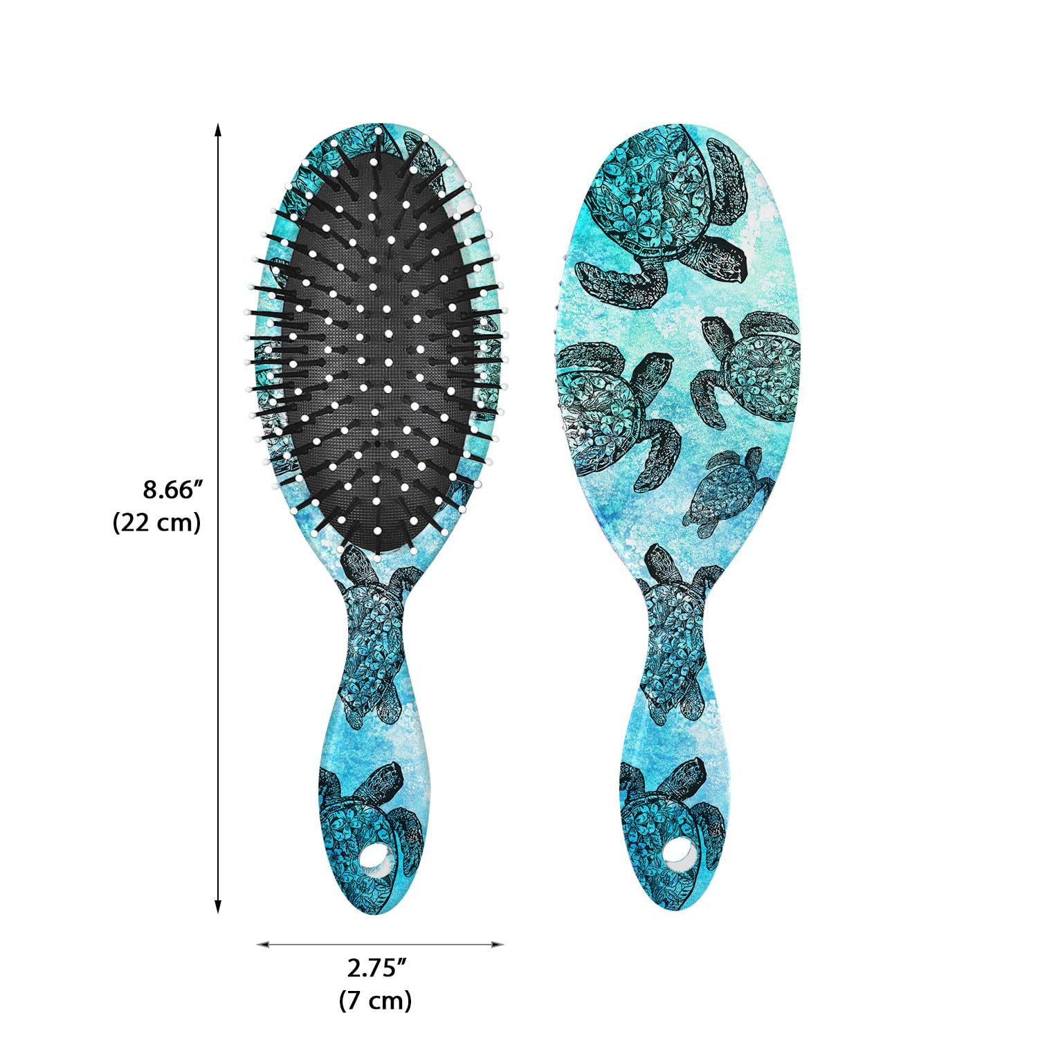 WIRESTER Cepillo desenredante para el cabello, cepillo de pelo seco y húmedo para todo tipo de cabello, cepillo de peine para mujeres y niñas,