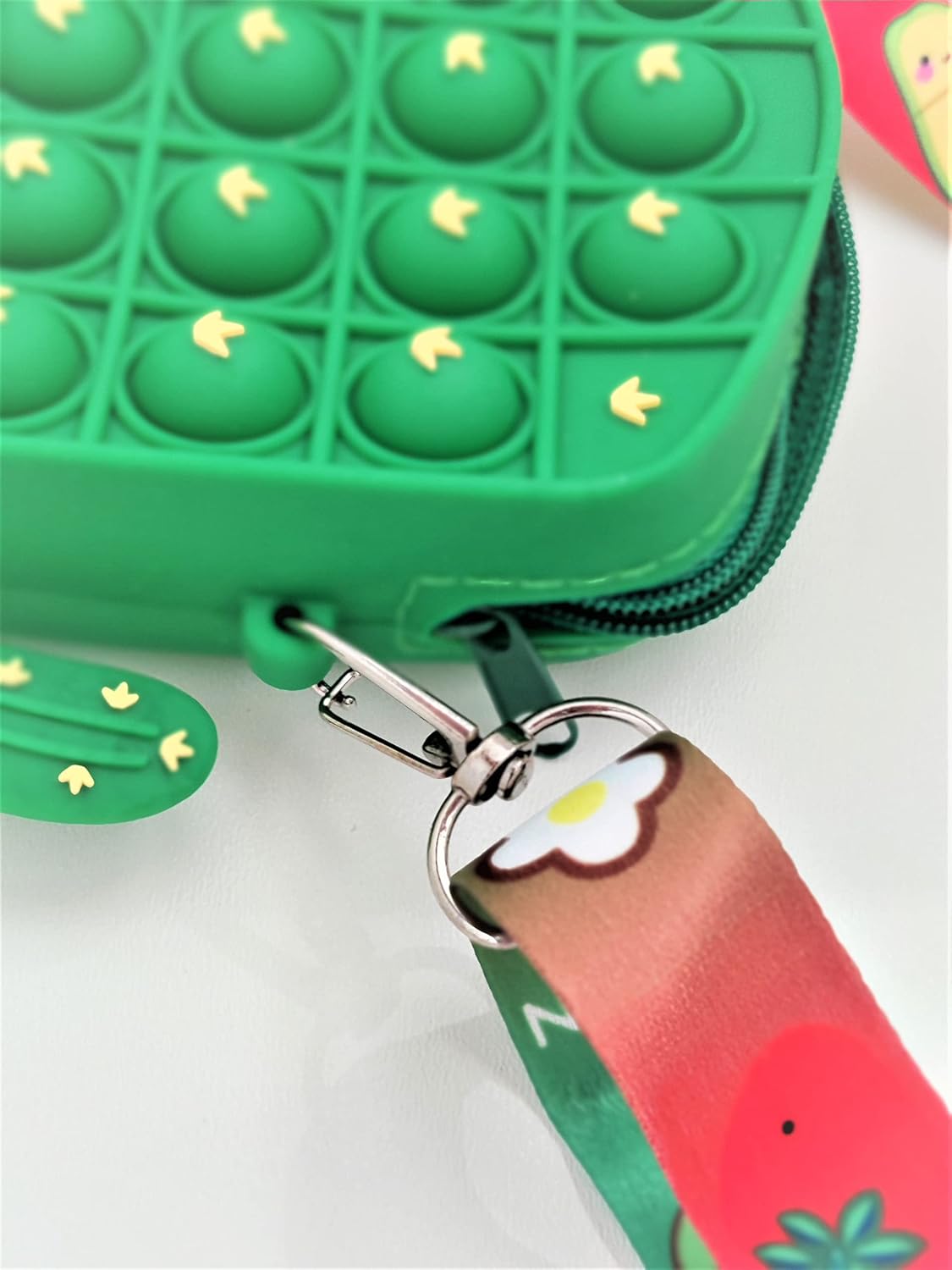 Bolsa de mano con burbujas para apretar burbujas, bolsa sensorial para aliviar el estrés