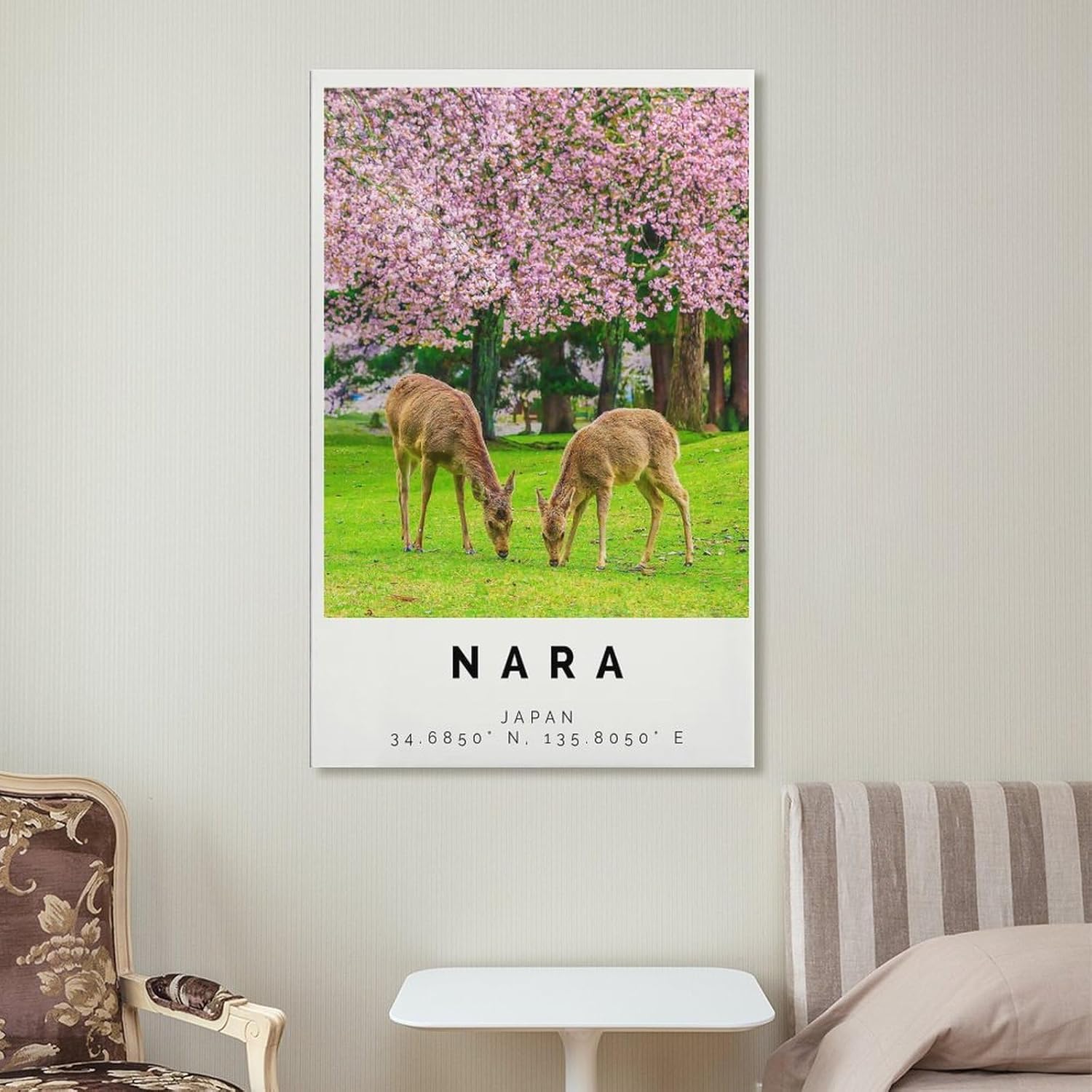 Arte De Pared De Nara, Decoración De Fotos De Nara, Impresión De Viaje De Regalo De Nara, Canvas Wall Art Print Poster For Home School Office Decor