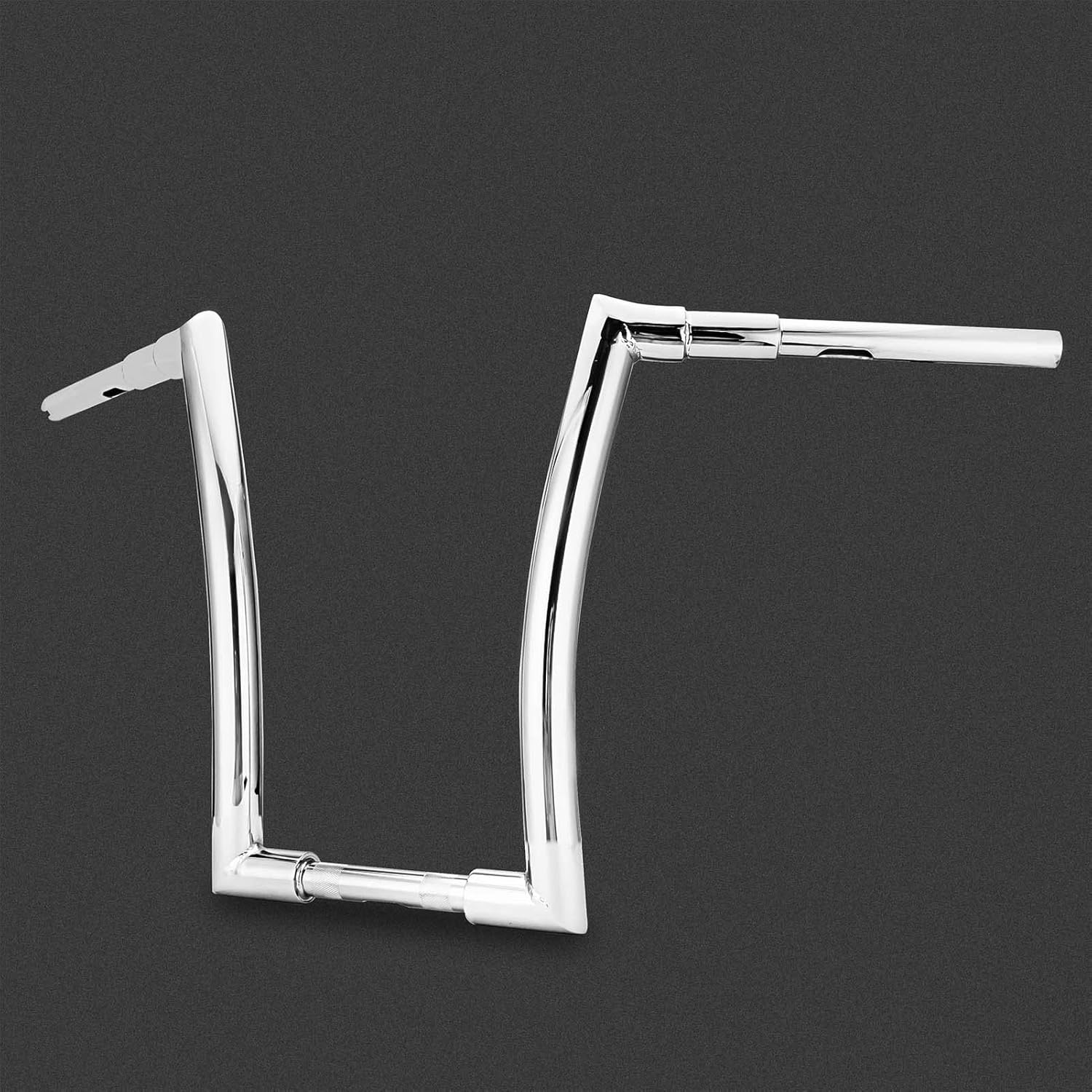 WeiSen Barra Ape estilo cuerno de elevación de 14 pulgadas, manillar grueso de 1.5 pulgadas, abrazadera de 1 pulgada compatible con la mayoría de
