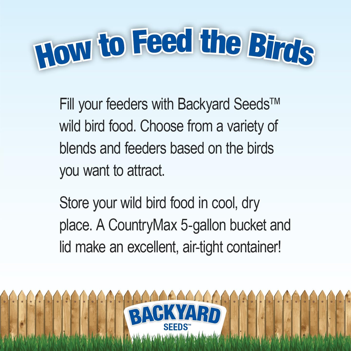 CountryMax Backyard Seeds Aceite de girasol negro para aves silvestres (50 libras)